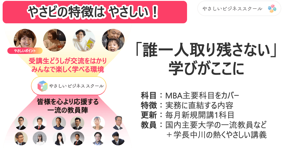 【8/8 本格始動】アカデミックな知見+現場の実践知を融合「新・やさしいビジネススクール」 2 image 14 【8/8 本格始動】アカデミックな知見+現場の実践知を融合「新・やさしいビジネススクール」
