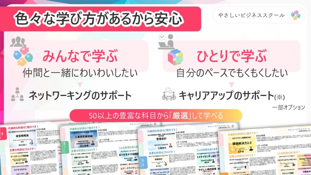 月々わずか734円で、東大・早大など第一人者のMBA講座500本以上が学び放題になるチャンス! 3 image4 月々わずか734円で、東大・早大など第一人者のMBA講座500本以上が学び放題になるチャンス!